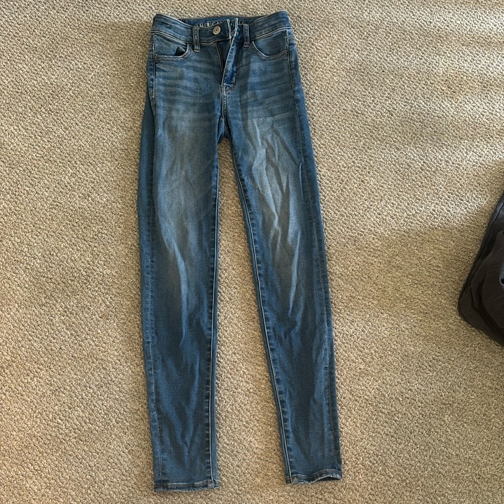 american eagle jeans size 0